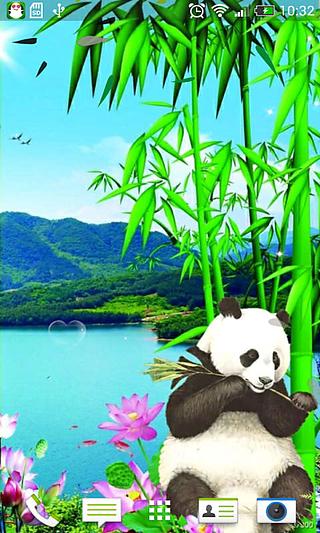 动态壁纸-可爱熊猫主题截图1