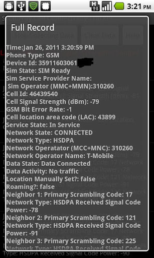 Cell Connectivity Tracker截图4