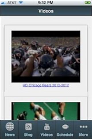 Chicago Bears News & Schedule截图4