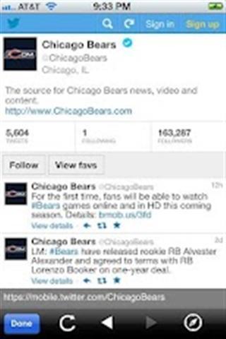 Chicago Bears News & Schedule截图5