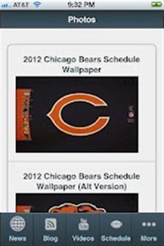 Chicago Bears News & Schedule截图6