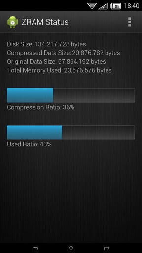 ZRAM Status截图2