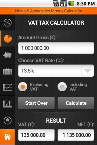 Irish VAT calculator截图4