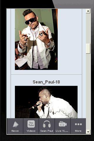 Sean Paul Fans App截图1