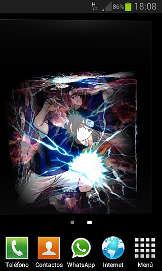 3D Sasuke Chidori LWP截图3