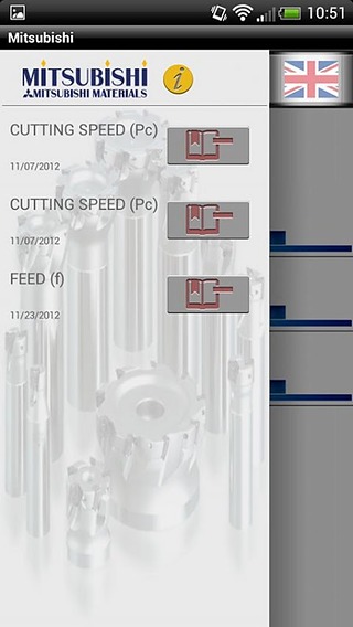 Mitsubishi Cutting Calculator截图4