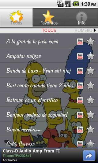 Los Simpson Soundboard (Lat)截图2