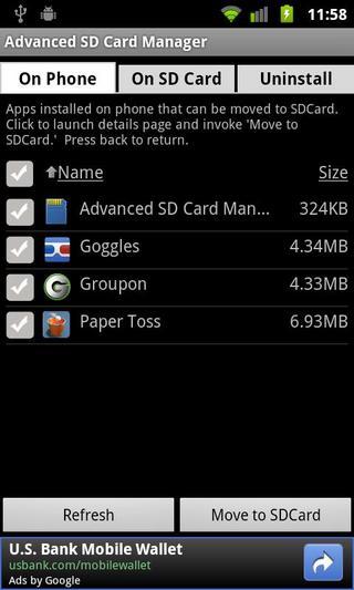 Advanced SD Card Manager截图1