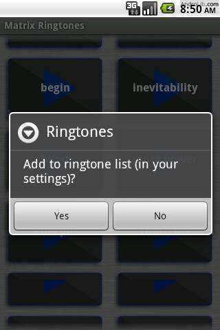 矩阵铃声截图1