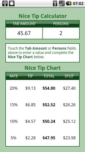 Nice Tip - Tip Calculator截图6