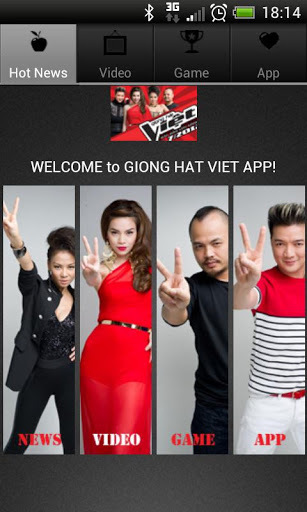 Giong Hat Viet - The Voice VN截图1