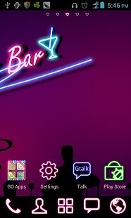 Club GO Launcher Getjar Theme截图1