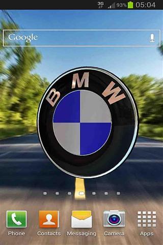 3D BMW徽标动态壁纸截图3