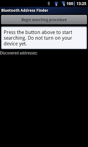 Bluetooth Address Finder截图1