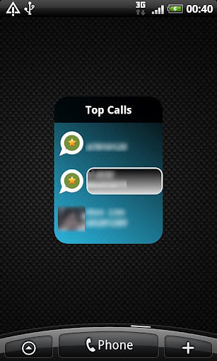 Top Calls Widget截图2