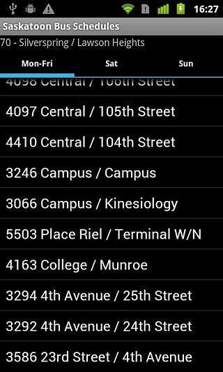 Saskatoon Bus Schedules截图4