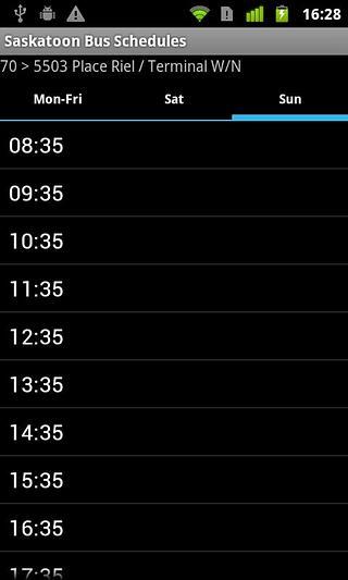 Saskatoon Bus Schedules截图5