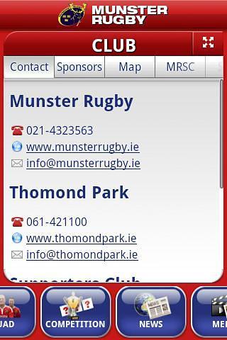 Munster Rugby截图4