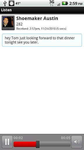 Listen Voicemail截图1