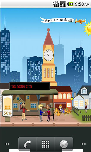 My City Live Wallpaper Free截图1