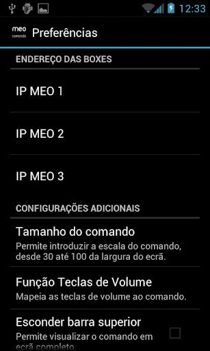 Comando MEO截图4