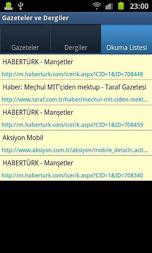 Gazeteler ve Dergiler截图3