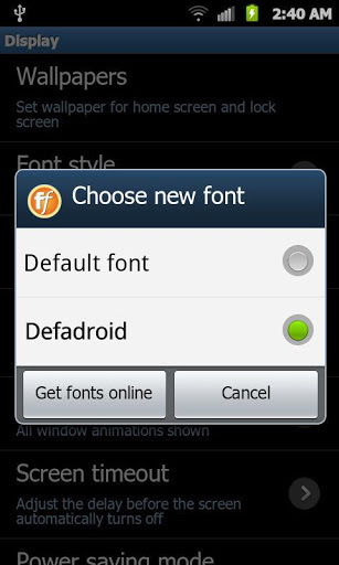 Galaxy DefaDroid (Lao Font)截图4