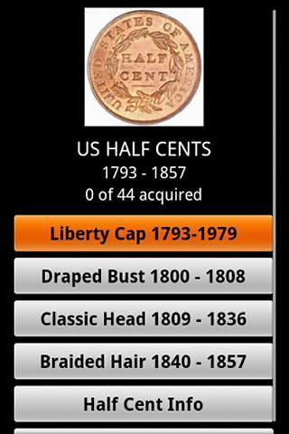US Half Cents截图2