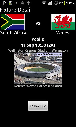 World Cup Tracker (Rugby)截图6