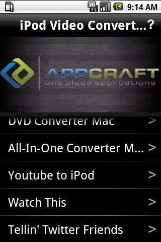 iPod Video Converter截图1