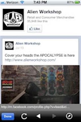 Alien Workshop Skateboards截图2