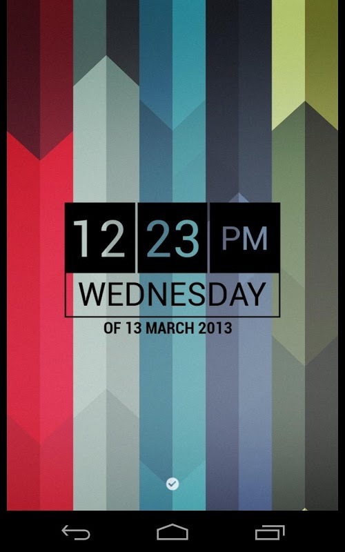 Minimal Date & Clock UCCW Theme截图2