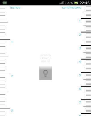 Ruler and Screen Light截图2