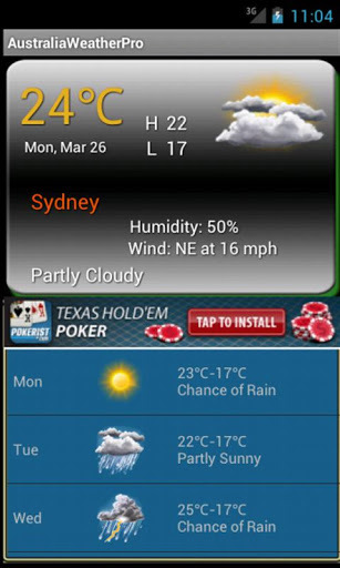 Pro Australia Weather截图1