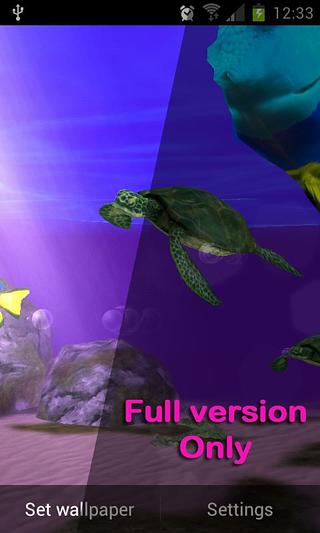 My Seaturtles HD FREE LWP截图2