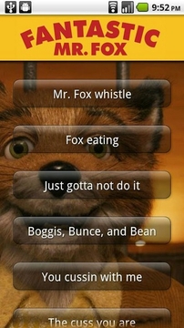 Fantastic Mr. Fox Soundboard截图