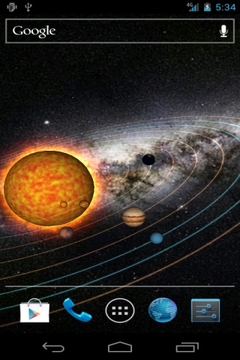 Solar System 三维太阳系截图