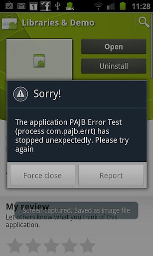 PAJB Error Test截图1