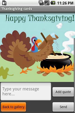 Thanksgiving cards截图2