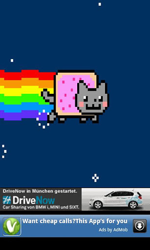 的HelloWorld（Nyan Cat 七彩猫）截图2