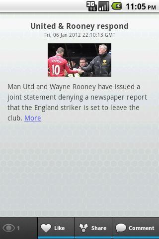 MANCHESTER UNITED PAGE截图5