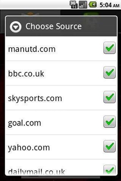 MANCHESTER UNITED PAGE截图