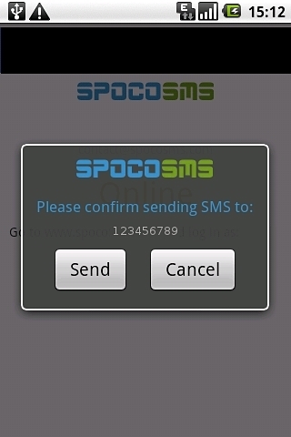 SpocoSMS -write SMS in browser截图2