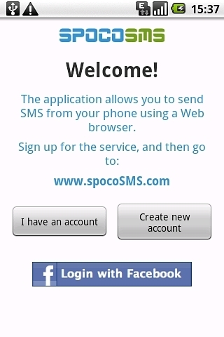 SpocoSMS -write SMS in browser截图4