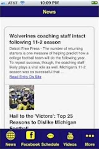 Michigan Football News截图3