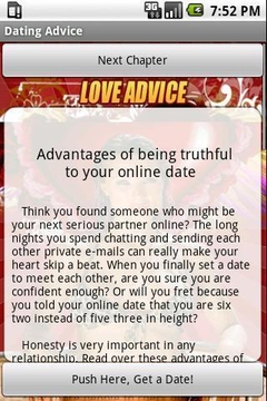 Dating Advice截图