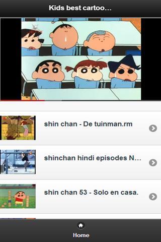 Kids best cartoon Shin chan截图2