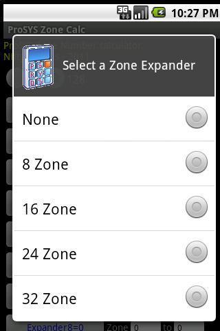 ProSYS Zone Calculator截图2