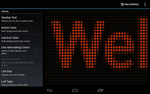 LED Flashing Text Message截图1