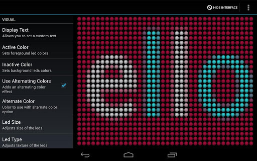 LED Flashing Text Message截图2